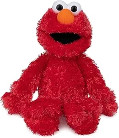 Peluche Elmo Sesame Street GUND 33cm - Jouet Officiel Premium