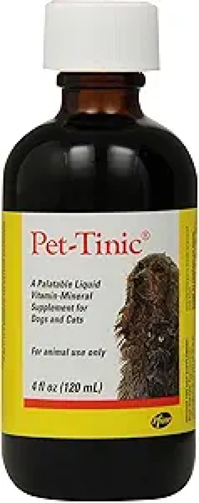 Pet-Tinic Pfizer - Supplément Vitamines et Minéraux pour Chiens et Chats