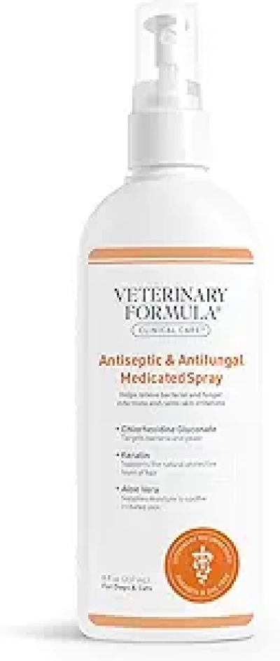 Spray Antiseptique et Antifongique pour Chiens et Chats - 240ml
