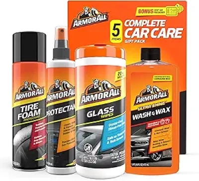 Kit Complet Nettoyage Auto Armor All - 4 Produits Professionnels