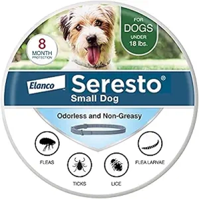 Seresto Collier Antiparasitaire Petit Chien - 8 Mois Protection