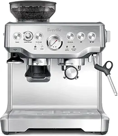 Machine à Espresso Breville Barista Express BES870XL avec Moulin Intégré