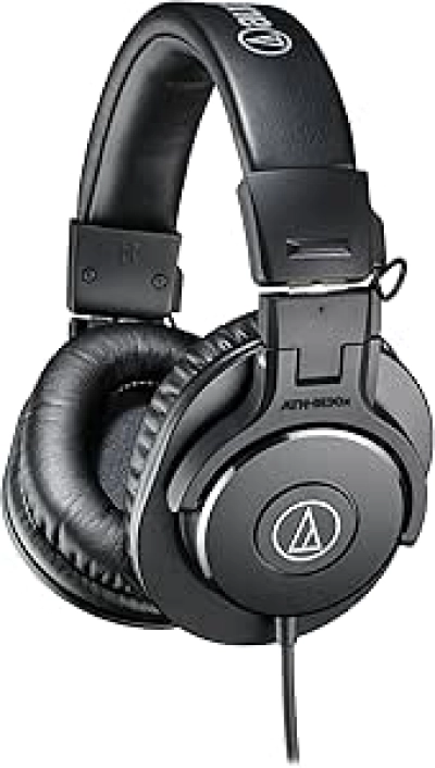 Audio-Technica ATH-M30x - Casque Studio Professionnel Noir