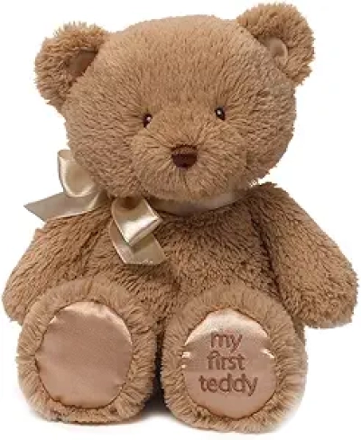Nounours GUND My First Teddy Bear - Peluche Ultra Douce pour Bébé 25cm