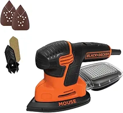 Ponceuse Détail BLACK+DECKER 1.2 Amp - BDEMS600 Compacte & Performante