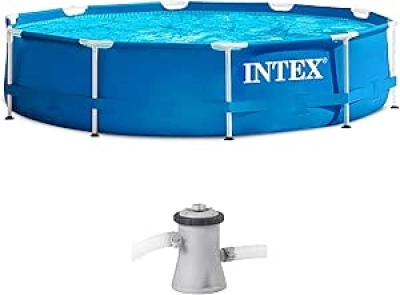 Piscine Hors-Sol INTEX 3m x 76cm - Pompe Filtrante 330 GPH Incluse