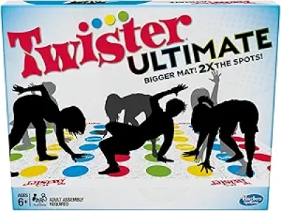 Twister Ultimate Hasbro - Jeu de Société Géant Famille dès 6 ans