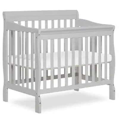 Lit bébé convertible 4-en-1 Dream On Me Aden mini - Bois durable certifié