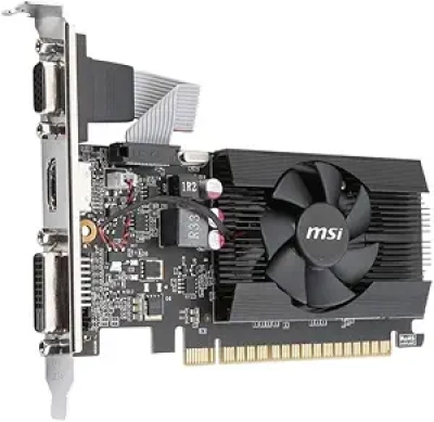 Carte Graphique MSI GT 710 2GB - GPU Gaming Compact NVIDIA GeForce
