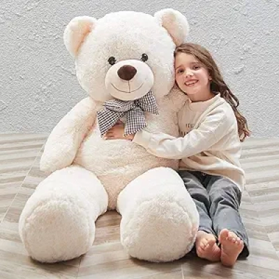 Grand Nounours Géant 120cm - Peluche Xxl MaoGoLan Coton Bio
