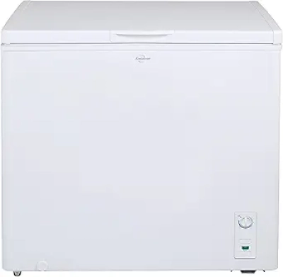 Congélateur Coffre Koolatron 7.0 cu ft - Dégivrage Manuel, Garage Ready, Blanc