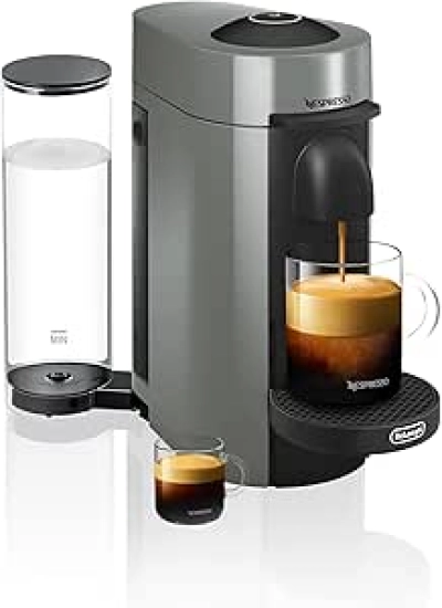 De'Longhi Nespresso Vertuo Plus - Machine à Café et Espresso Gris