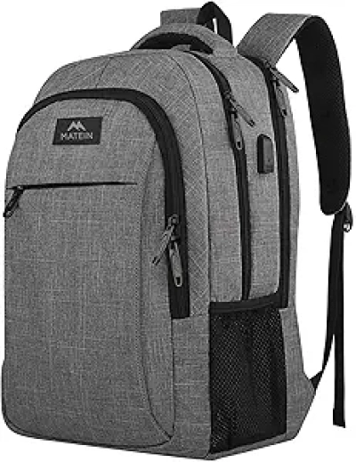 Sac à dos pour ordinateur portable 15.6" - Antivol USB MATEIN