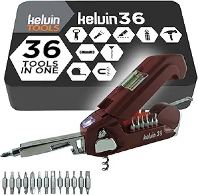 Kelvin 36 Multi-Outil Urbain - 26 Embouts Tournevis + Accessoires
