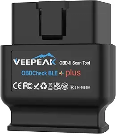 Veepeak OBDCheck BLE+ Scanner OBD2 Bluetooth iOS Android