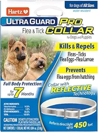 Collier Antiparasitaire Hartz UltraGuard Pro pour Chien - 7 Mois
