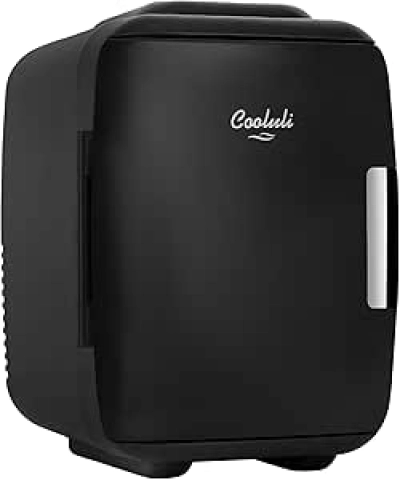 Mini Frigo Portable Cooluli 4L - Chaud/Froid pour Chambre, Bureau et Voiture