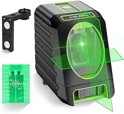 Niveau Laser Vert Autonivelant Huepar Box-1G 150Ft - Ligne Croix 360°