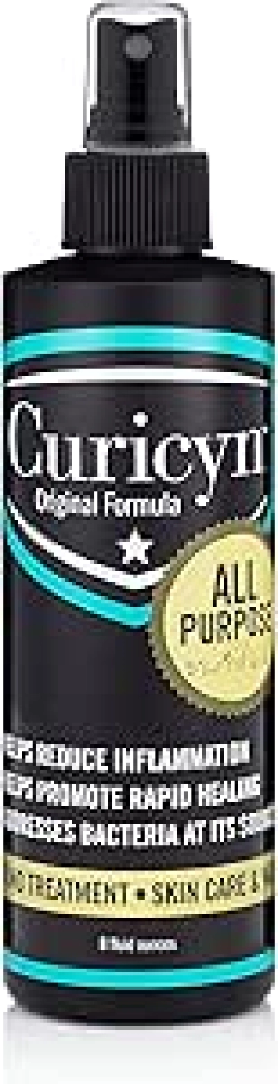 Curicyn Spray Cicatrisant Naturel pour Chiens, Chats et Animaux de Ferme 240ml