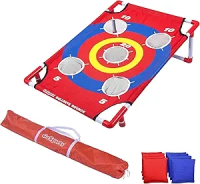 Jeu de Cornhole Arcade 3x2 ft GoSports - Jeu de Lancer de Sachets Portables