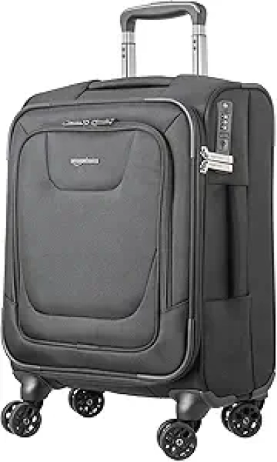 Valise Cabine 20" Amazon Basics - Serrure TSA et 8 Roulettes Pivotantes