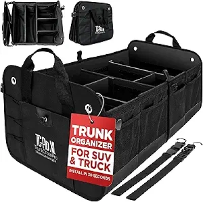 Organiseur de Coffre XL Premium TRUNKCRATEPRO - SUV, Voiture, Camion