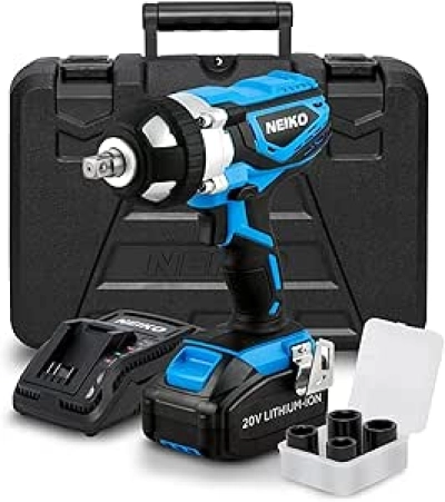 Clé à Chocs Électrique sans Fil 20V - Neiko 10878A avec Batterie Lithium