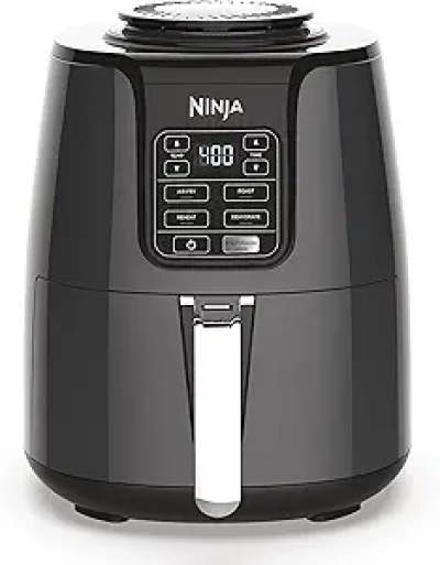 Ninja Air Fryer 4L - Friteuse Électrique 4-en-1 Gris | Moins de Matière Grasse