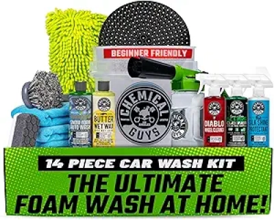 Kit Complet Detailing Auto Chemical Guys 14 Pièces - Canon à Mousse & Accessoires