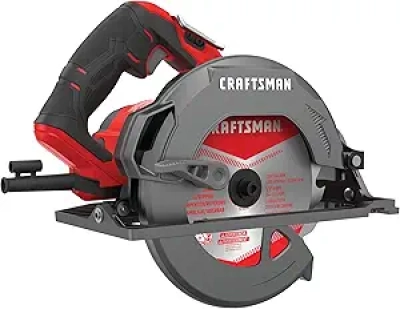 Scie Circulaire CRAFTSMAN 185mm 15A - Coupe Rapide Professionnelle