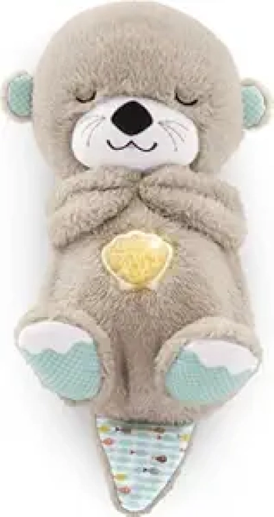 Peluche Loutre Musicale Fisher-Price - Machine à Sons pour Bébé dès la Naissance