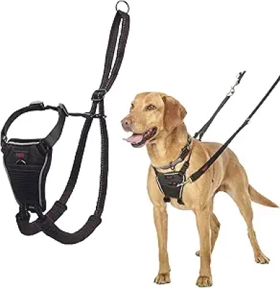 Harnais Anti-Traction Halti No Pull - Taille M pour Chien Moyen