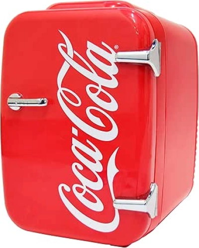 Mini Frigo Coca-Cola Rétro 4L - Cooler & Warmer Portable AC/DC/USB