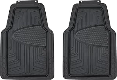 Tapis de voiture tous temps Amazon Basics - 2 pièces PVC premium