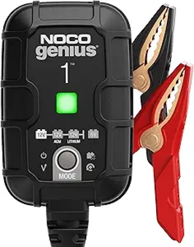 NOCO GENIUS1 - Chargeur Batterie Intelligent 6V/12V avec Désulfateur
