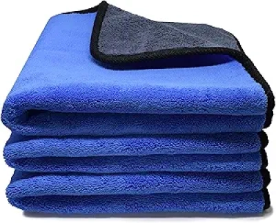 Chiffons Microfibre pour Voiture 3 Pièces 500 GSM 30x30cm - Nettoyage Professionnel