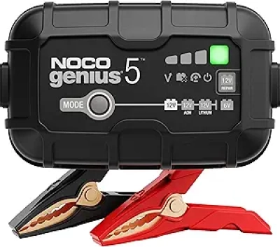NOCO GENIUS5 - Chargeur batterie intelligent 5A 6V/12V avec protection surcharge