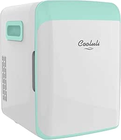 Mini Frigo Cooluli 10L Portable - Chaud/Froid pour Chambre, Bureau et Dorm