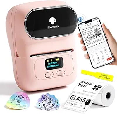 Phomemo M110 - Imprimante Étiquettes Thermique Bluetooth Compact