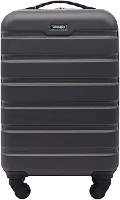 Valise Cabine Wrangler 22" Spinner - Charcoal | Légère & Conforme Airlines