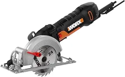 Scie Circulaire Électrique Worx WX439L 4.5" - Compacte et Légère