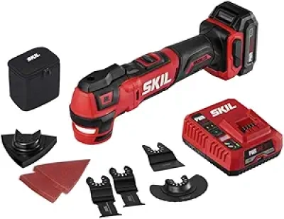 SKIL PWRCore 12 Outil Multifonction Oscillant 12V Brushless + 40 Accessoires