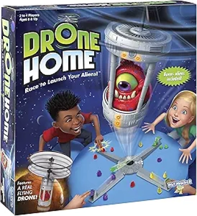 Drone Home - Jeu de Société avec Vrai Drone Volant pour Famille