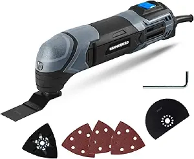 Hammerhead Outil Multifonction Oscillant 2.2A avec Lames et Accessoires