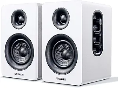 Enceintes Bluetooth Sanyun SW208 60W HiFi - Haut-parleurs Bookshelf avec DAC 24bit
