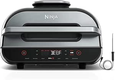 Ninja Foodi Smart XL - Grill et Air Fryer 6-en-1 avec Thermomètre Intelligent