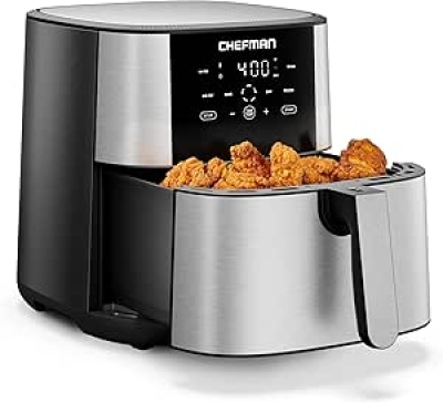 Friteuse sans Huile Chefman TurboFry XL 8L - Cuisson Rapide Famille