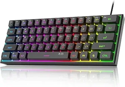 Clavier Gaming Mécanique 60% RGB - MageGee TS91 Compact Waterproof
