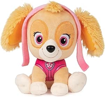 Peluche PAW Patrol Skye Pilote Aviateur 6" - Jouet Officiel GUND