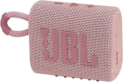 JBL Go 3 Rose - Enceinte Bluetooth Portable Étanche IP67